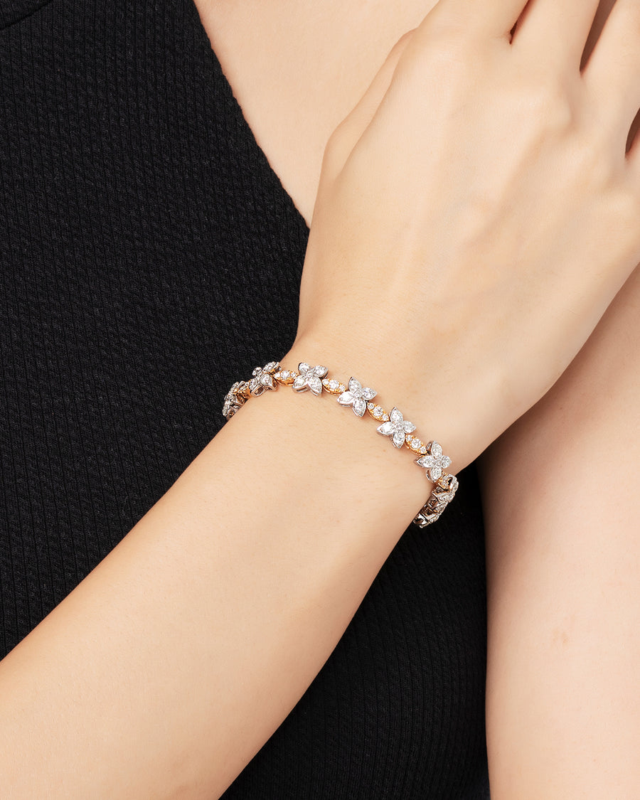 Floret Diamond Bracelet