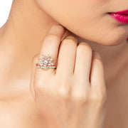 Radiant Diamond ring