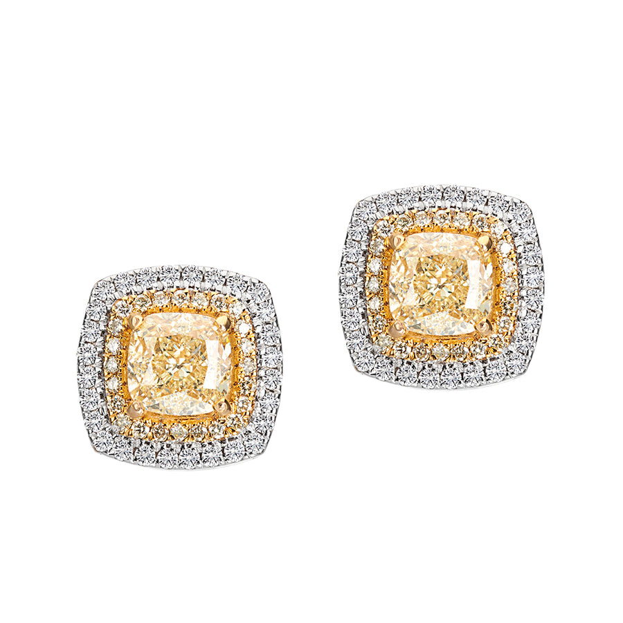 Fancy Yellow Studs