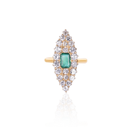 Archaic Emerald Ring