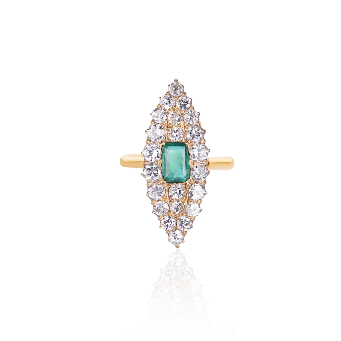 Archaic Emerald Ring