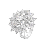Pear Marquee Cocktail ring