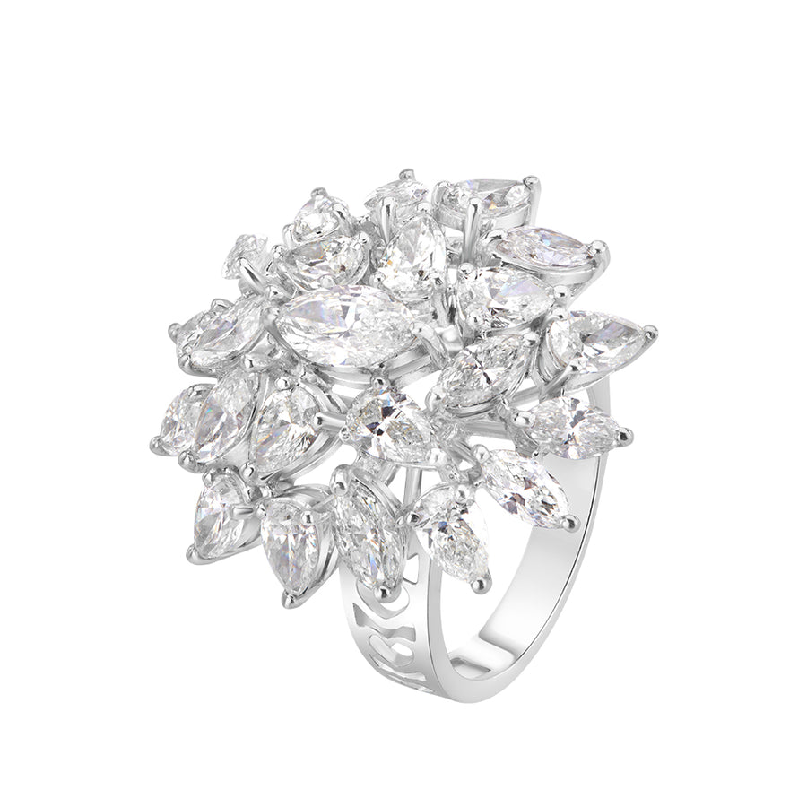 Pear Marquee Cocktail ring