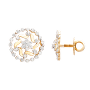 Blossom diamond studs