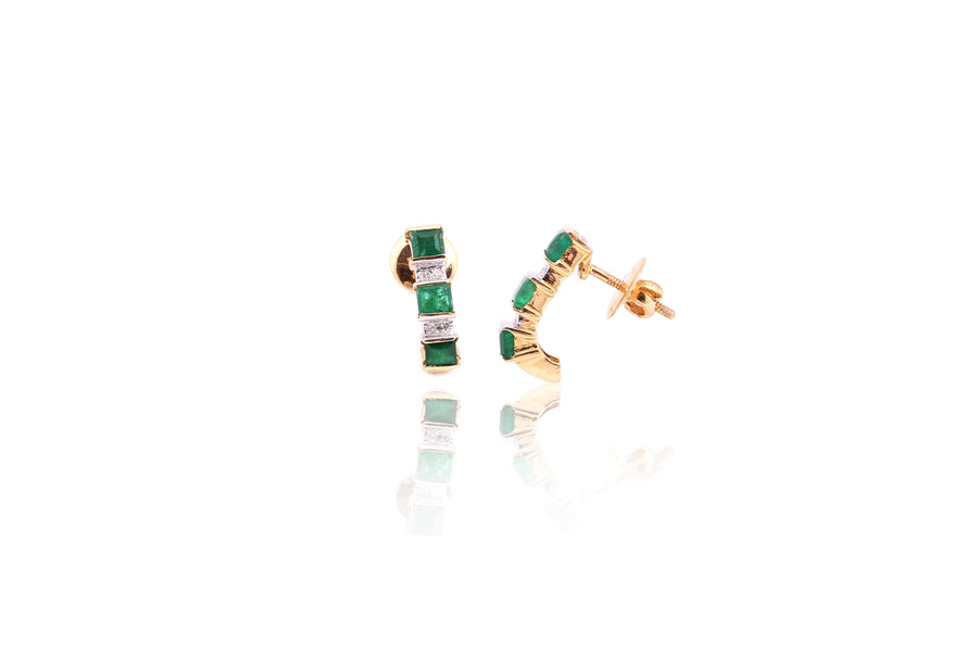Emerald diamond balis