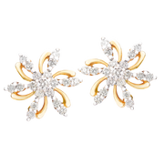 Floret diamond studs