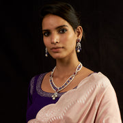 Ruby Tanzanite Pota Necklace