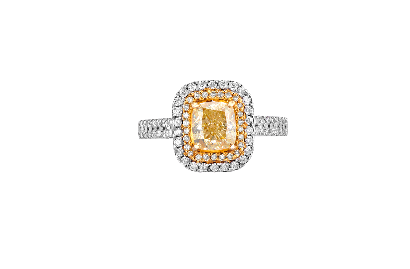 Canary Fancy Diamond Ring