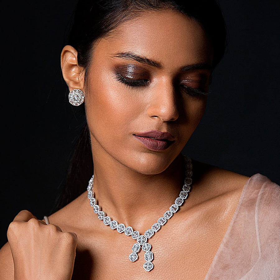 Stellar Diamond Necklace
