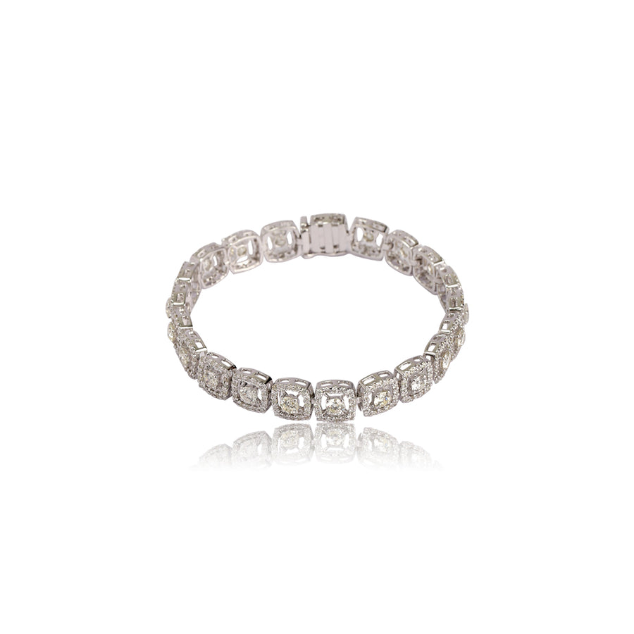 Round Diamond  Tennis Bracelet