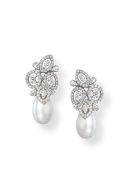 Pristine Pearl Diamond Necklace