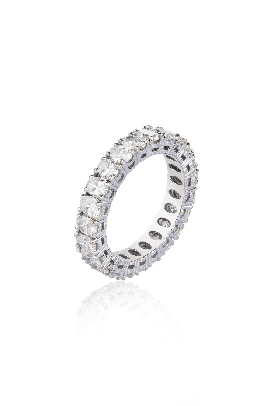 Oval Diamond Band