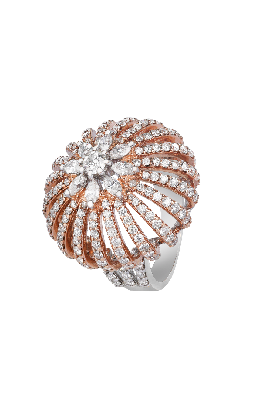 Dome Diamond ring