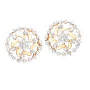 Blossom diamond studs