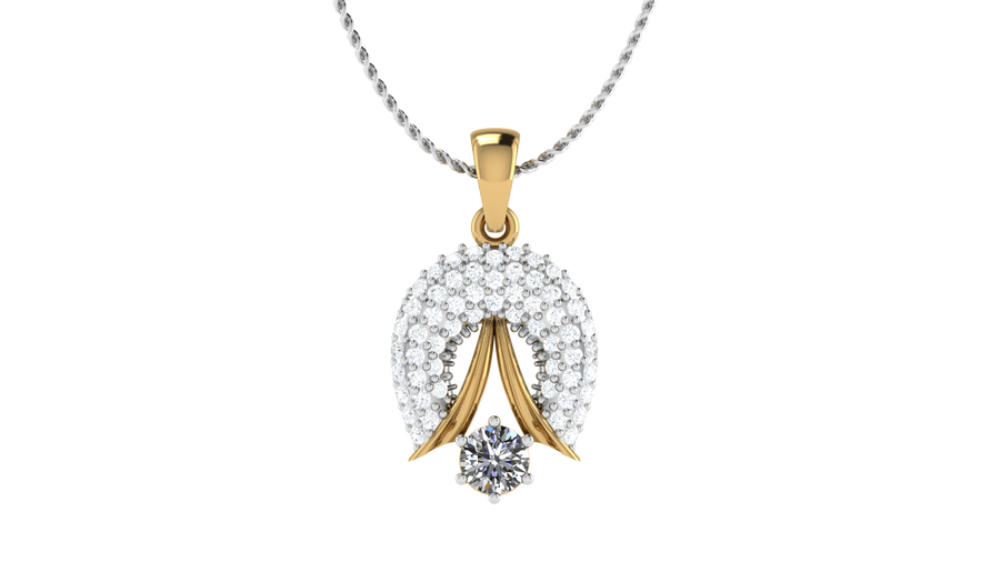Elegant Diamond Pendant