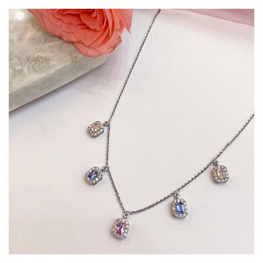 MULTI - SAPPHIRE PENDANT