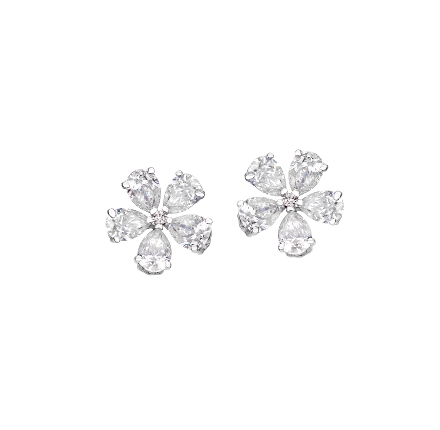 Posy Diamond Studs