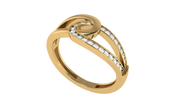 Entwined  Diamond Ring
