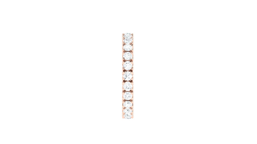 Round Diamond Infinity Band