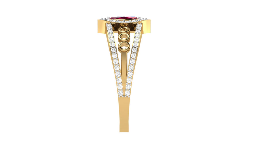 Ruby Marquee Ring