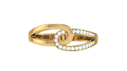 Entwined  Diamond Ring