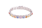 Rainbow Diamond  Bracelet in 14KT Gold