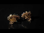 Canary Yellow Diamond Earrings