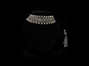 Flare Pearl Oval Diamond Choker