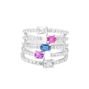 Multi Sapphire Ring