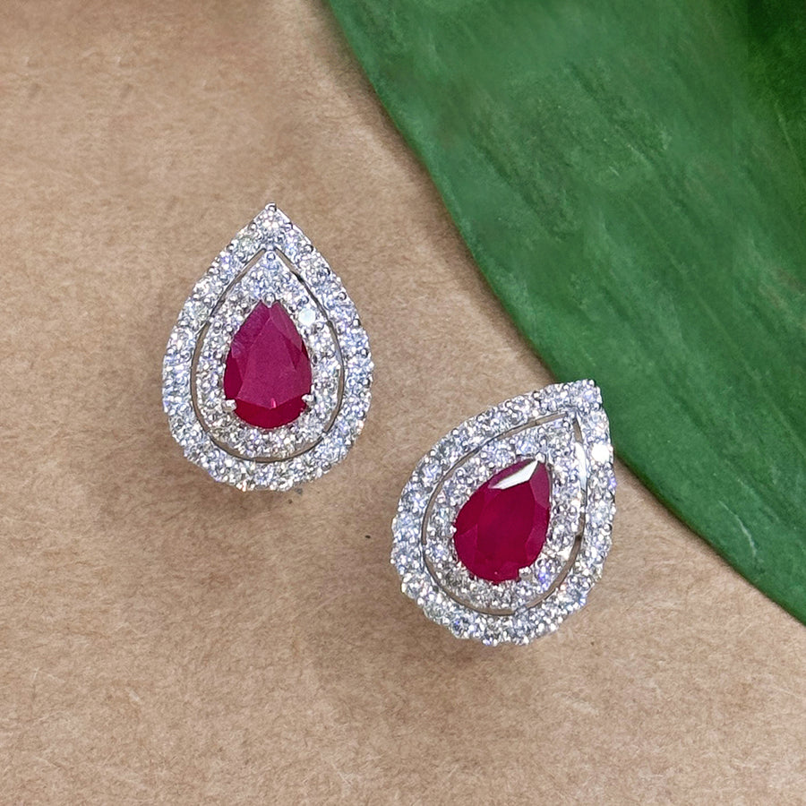 DROPP RUBY EARRINGS