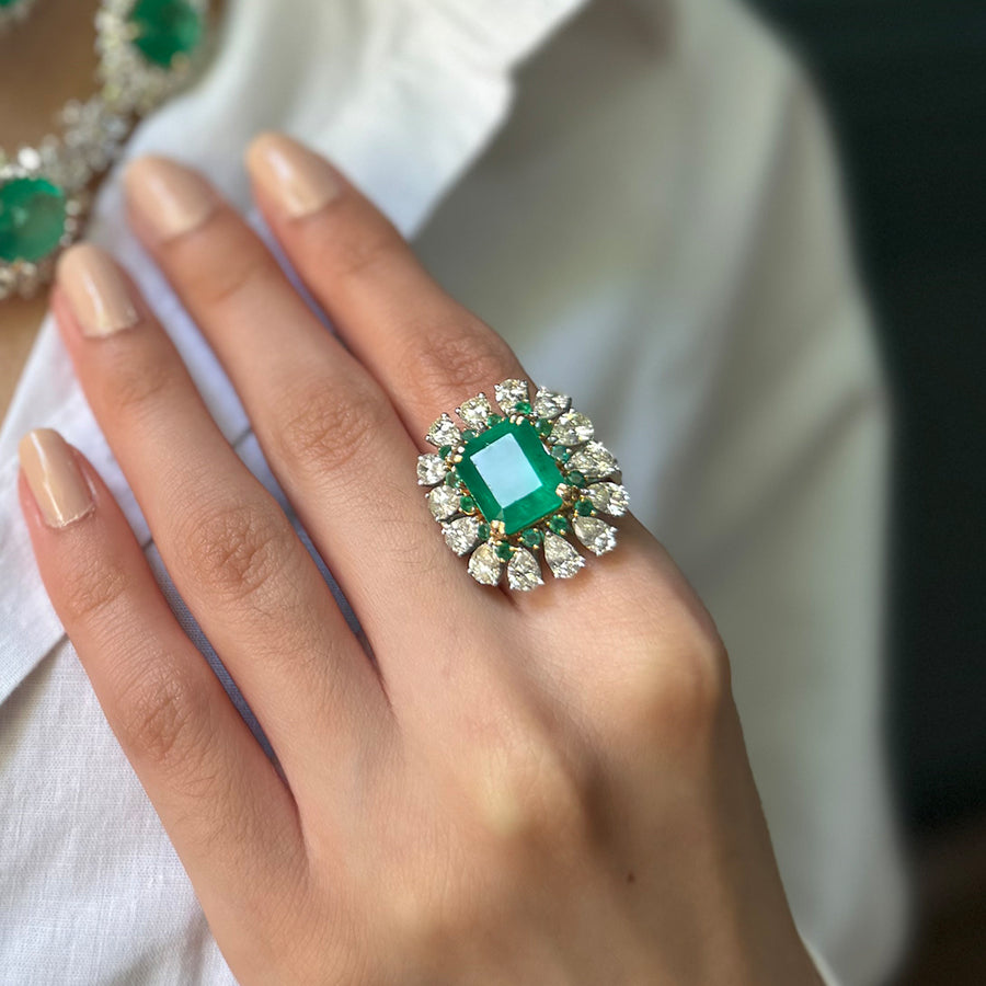 Columbian Emerald ring