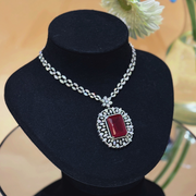 Irisa Diamond Pendant Set