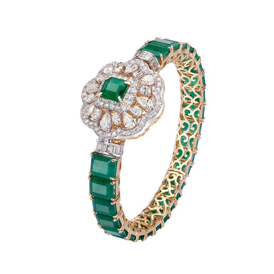 Traditional Emerald Kada