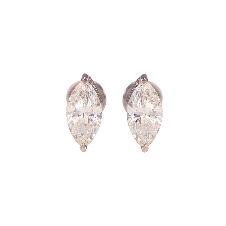 Solitire Marquise Earrings