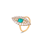 Archaic Emerald Ring