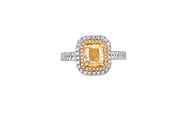 Canary Fancy Diamond Ring