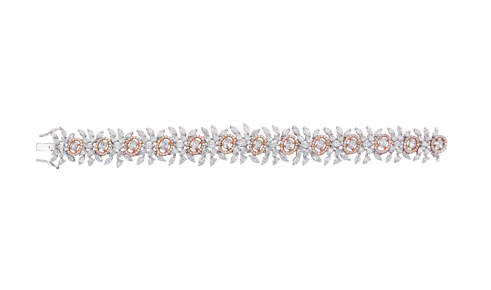 Oval Marquee Diamond bracelet