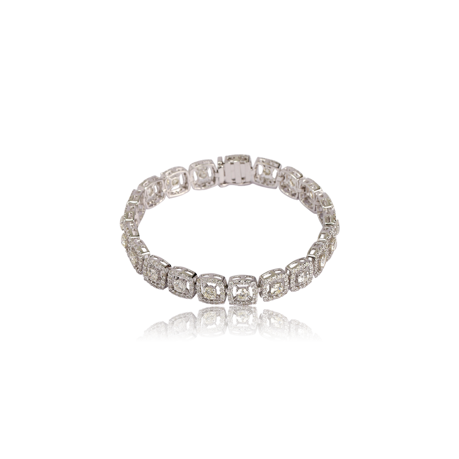 Round Diamond  Tennis Bracelet