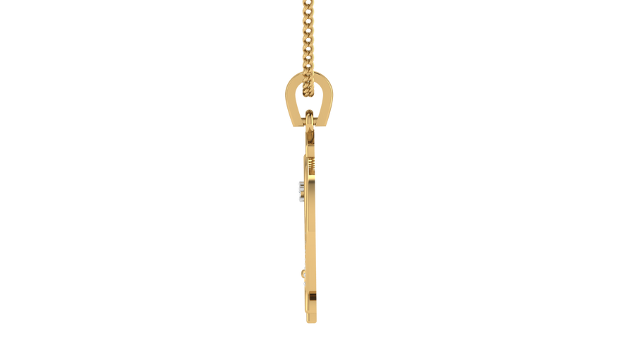 Ek onkar 2025 diamond pendant