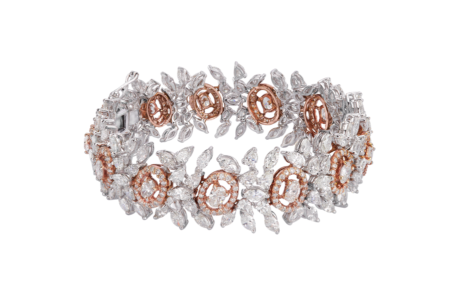 Oval Marquee Diamond bracelet
