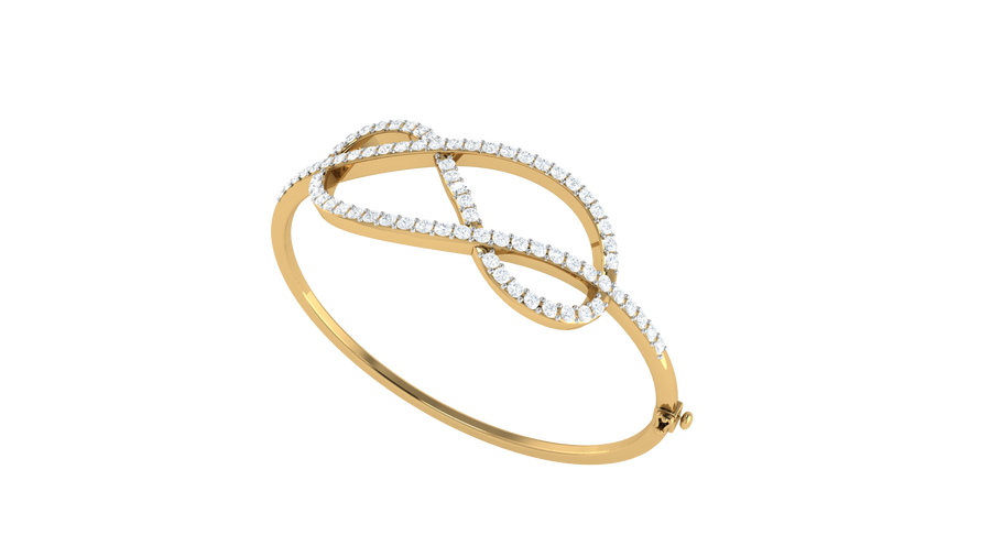 Swirl Diamond bracelet