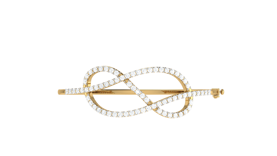 Swirl Diamond bracelet